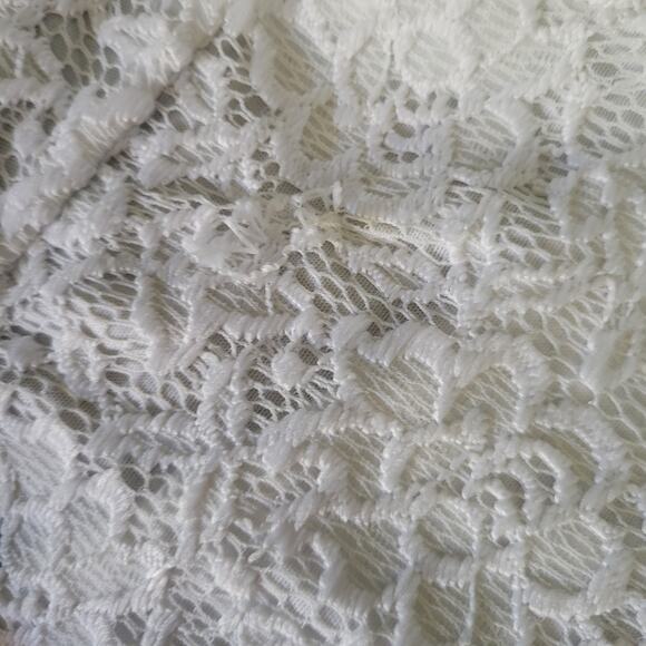 Show me your MuMu white Ibiza summer dress MD cottage core, Coastal Boho chic - Picture 10 of 14